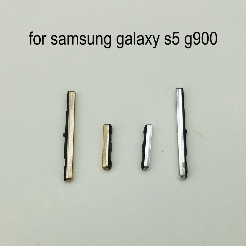 For Samsung Galaxy S5 G900F G900H G900I G900 i9600 G900FD G900MD Phone Housing Frame Volume Power Bu
