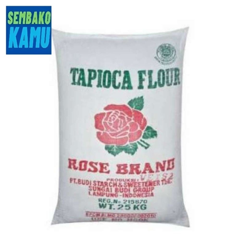 Tepung Tapioka Rose Brand 25 kg