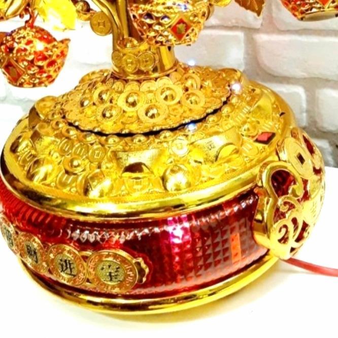 Lampu Duid Putar Musik Kado Hiasan Imlek Murah Pajangan Hoki - YENPAO
