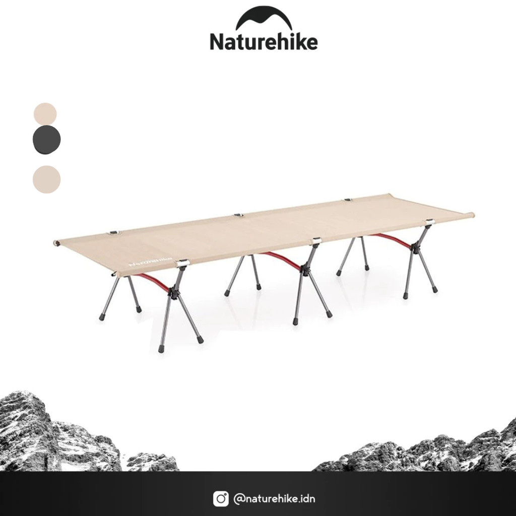 Naturehike XJC04 NH19JJ006 Kasur Lipat Folding Camp Bed