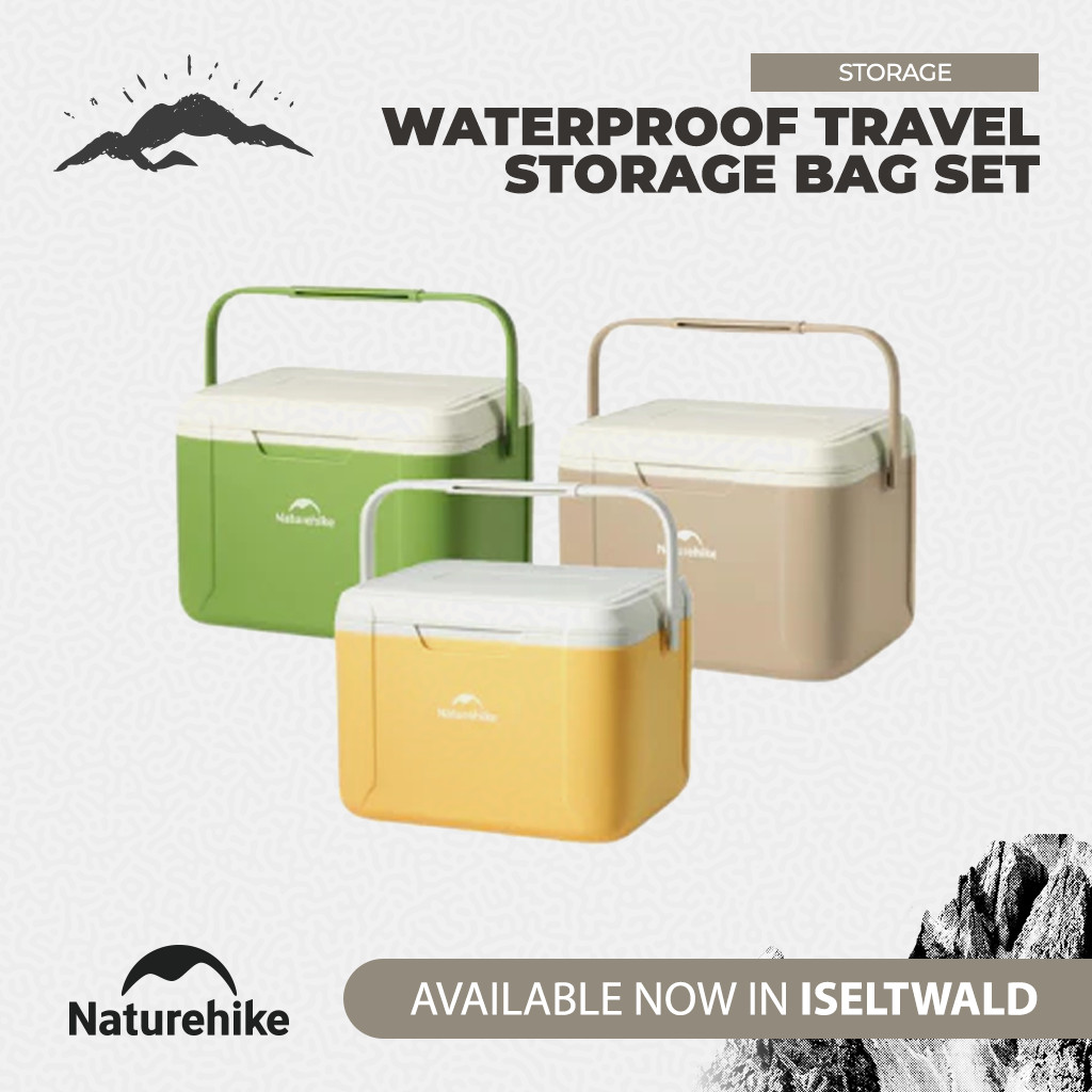Cooler Box Naturehike CNK2450CF012 Kotak Es Piknik Camping Mancing 5L 14L 18L 32L Bisa Tahan 48Jam