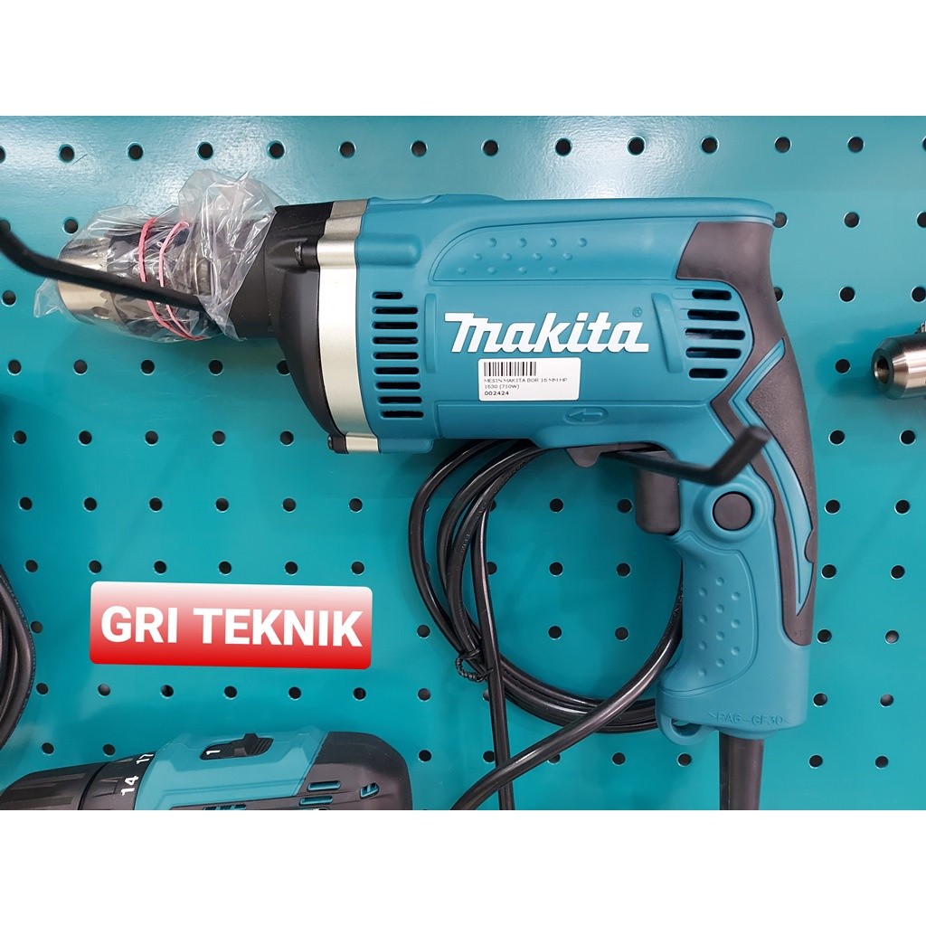 ASLI ORIGINAL MESIN BOR BETON MAKITA 16 MM HP 1630 / MAKITA HAMMER DRILL HP 1630