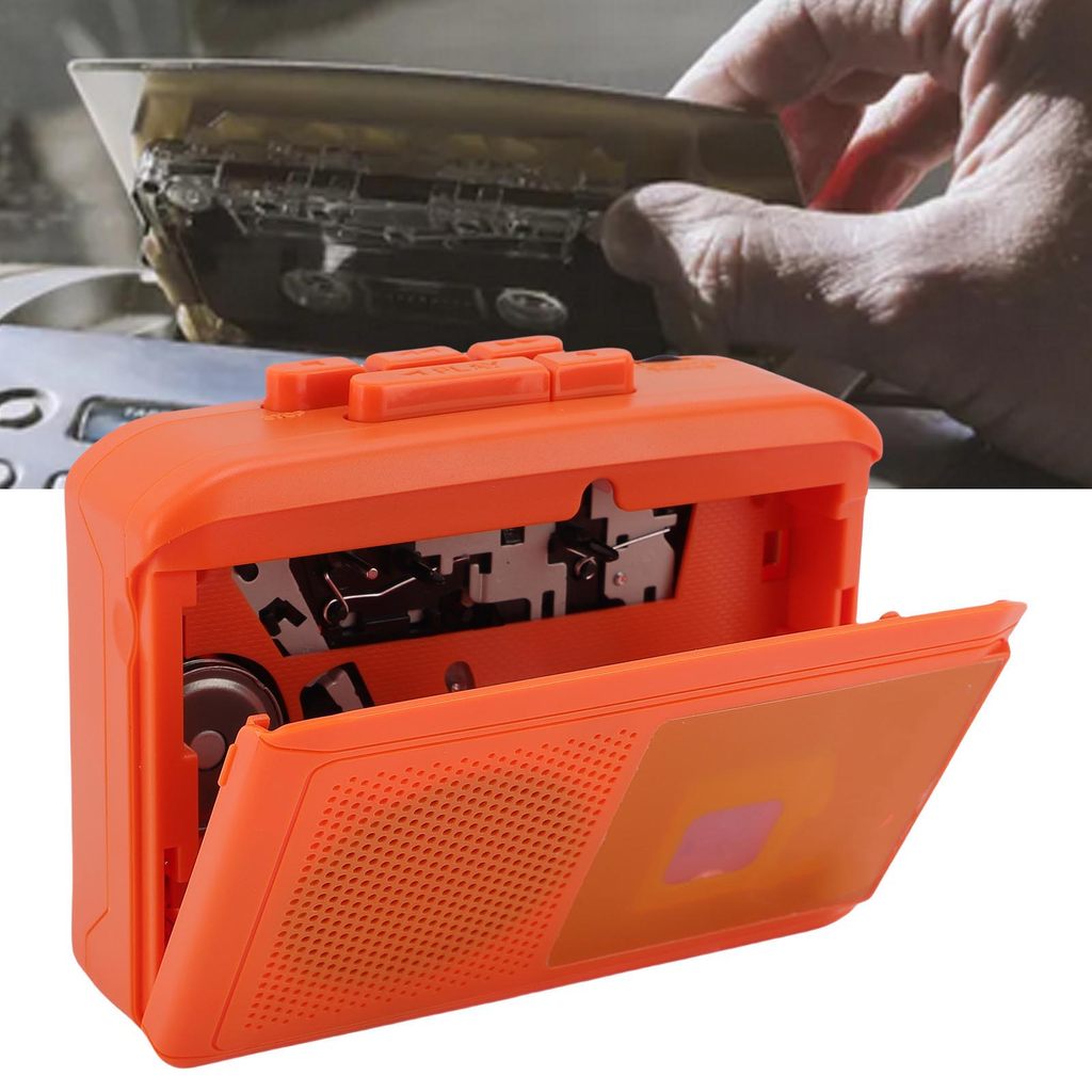 Portable Cassette Player Recorder Multifunctional Tape Player 3.5mm Jack Cassette Tape Player for St