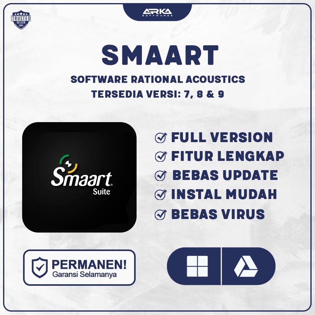 Rational Smaart Live 9 Software Analisis Audio Profesional + Panduan Instalasi Win Terbaru