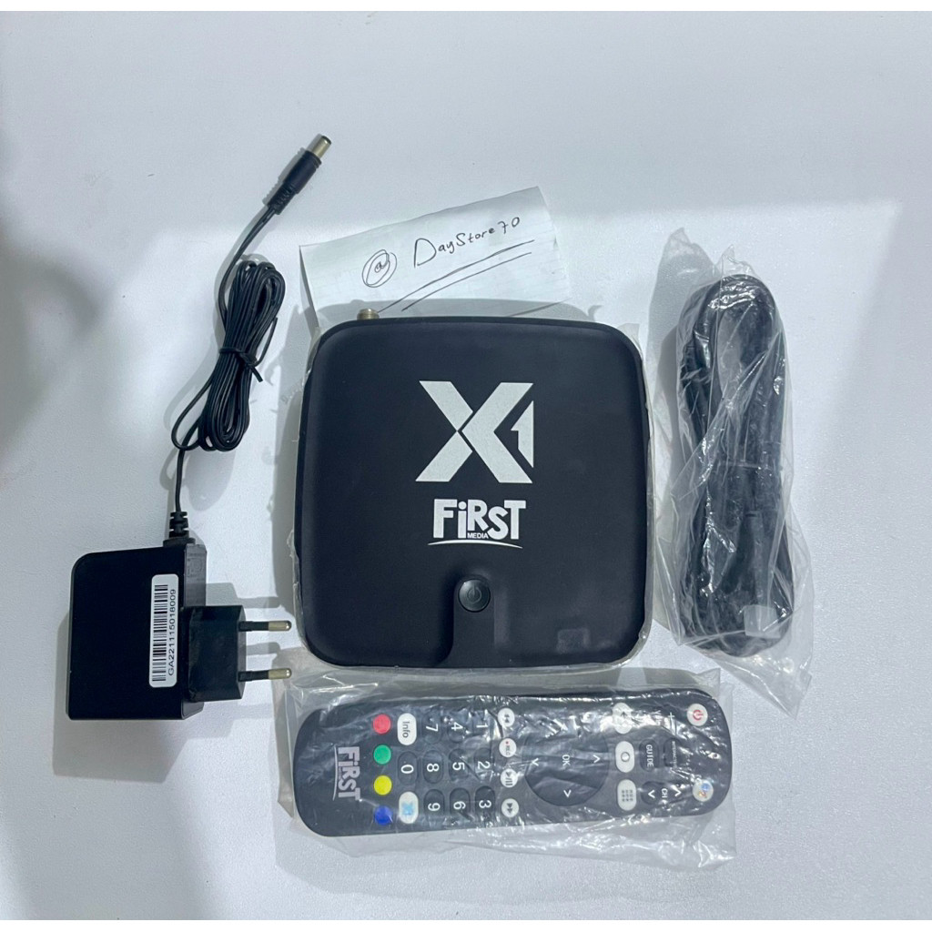 STB X1LITE Android 11 Fullset Remote Voice Belum ROOT/UNLOCK