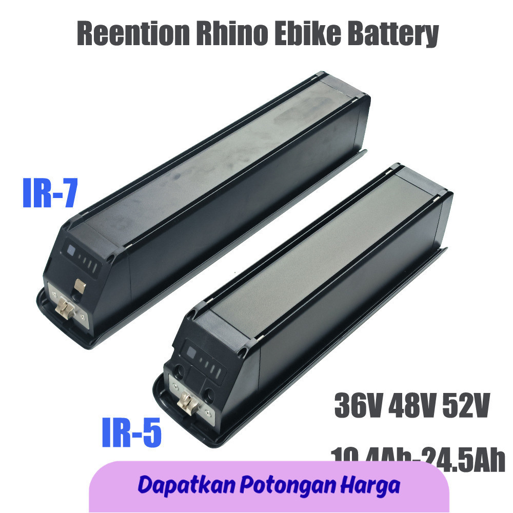 SSN 36V 48v 52V 10.4Ah 13ah 17.5Ah 21Ah 24.5Ah Lithium Battery For Electric Bike Reention Rhino Ebik