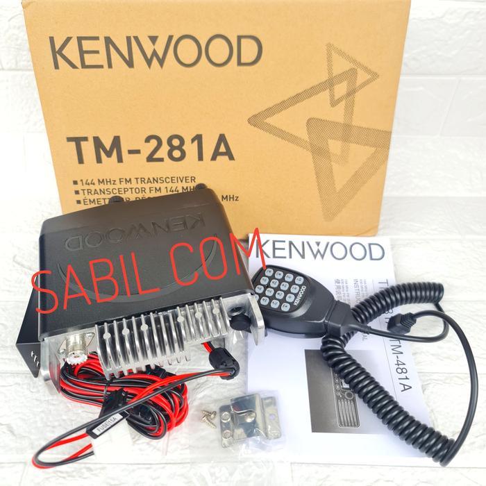 RADIO RIG KENWOOD TM 281A ORIGINAL GARANSI RESMI
