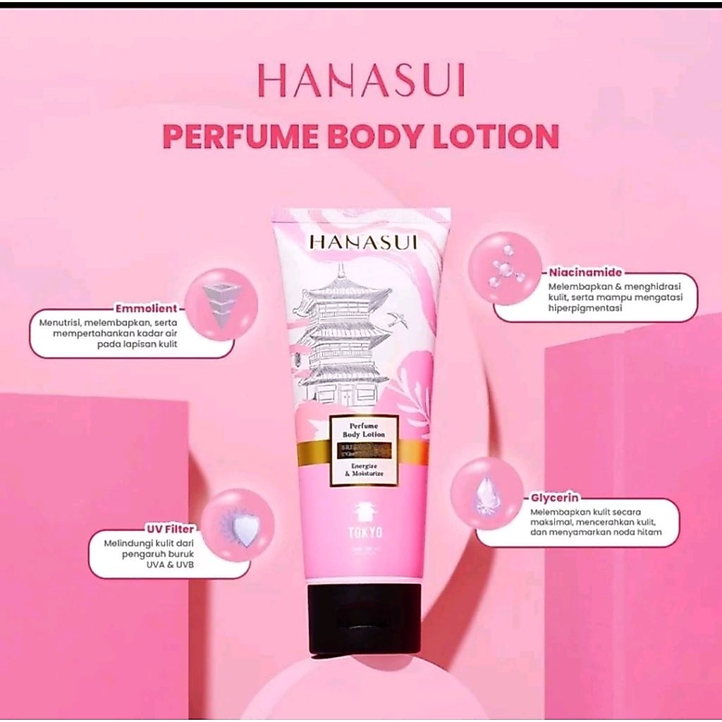 hanasui Perfume body lotion