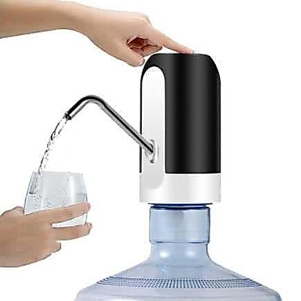 Alloet Pompa Air Minum Galon Elektrik Portable Rechargeable Pumping