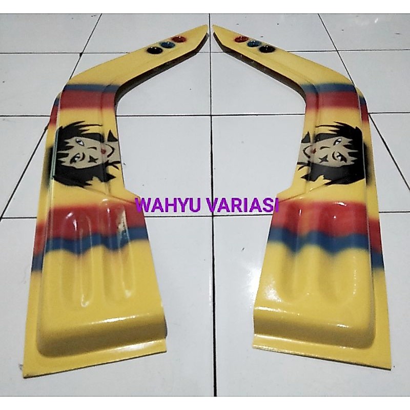 Talang air mobil Coltdiesel umplung model lukis