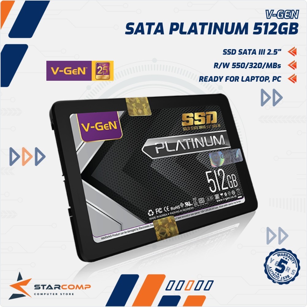 SSD V-GEN 512GB SATA III PLATINUM VGEN