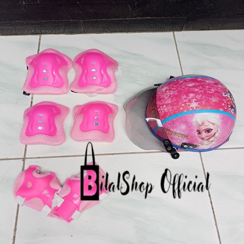 HELM SEPATU RODA / HELM ANAK ANAK DAN DEKER / HELM SEPEDA ANAK PEREMPUAN