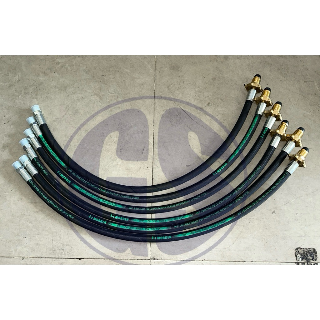 GANDISOP Selang Gas Pigtail LPG 50kg 1/2” High Quality High Pressure Hose Europe Technology