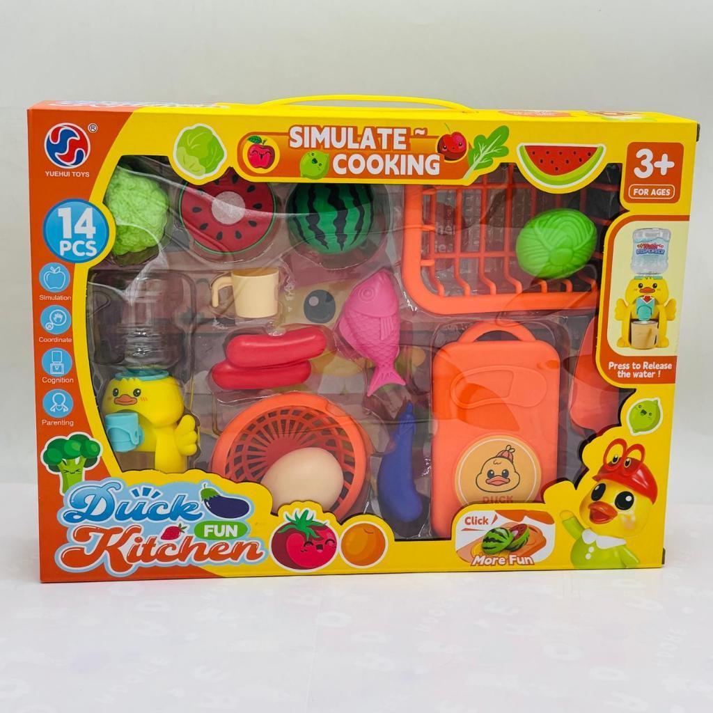 Venturo88 Mainan Dispenser Anak - Memotong Buah