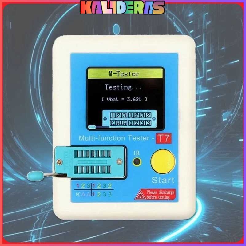 ESR Meter Multifunctional Transistor Tester Resistance Thyristor - LCR-T7