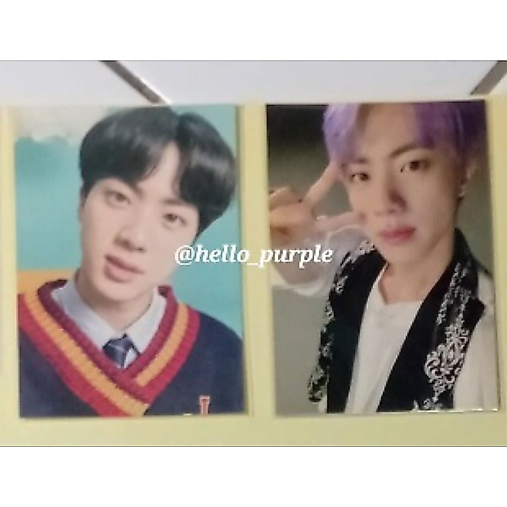 BTS Official PC Binder Hea Seokjin & PC Clipboard Japan Seokjin Photocard MPC