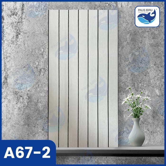 Paus Biru - PREMIUM Wall Panel PVC+foam WoodPanel Dinding 3D PVC+foam Wpc Panel Terlengkap 30x30cm/3
