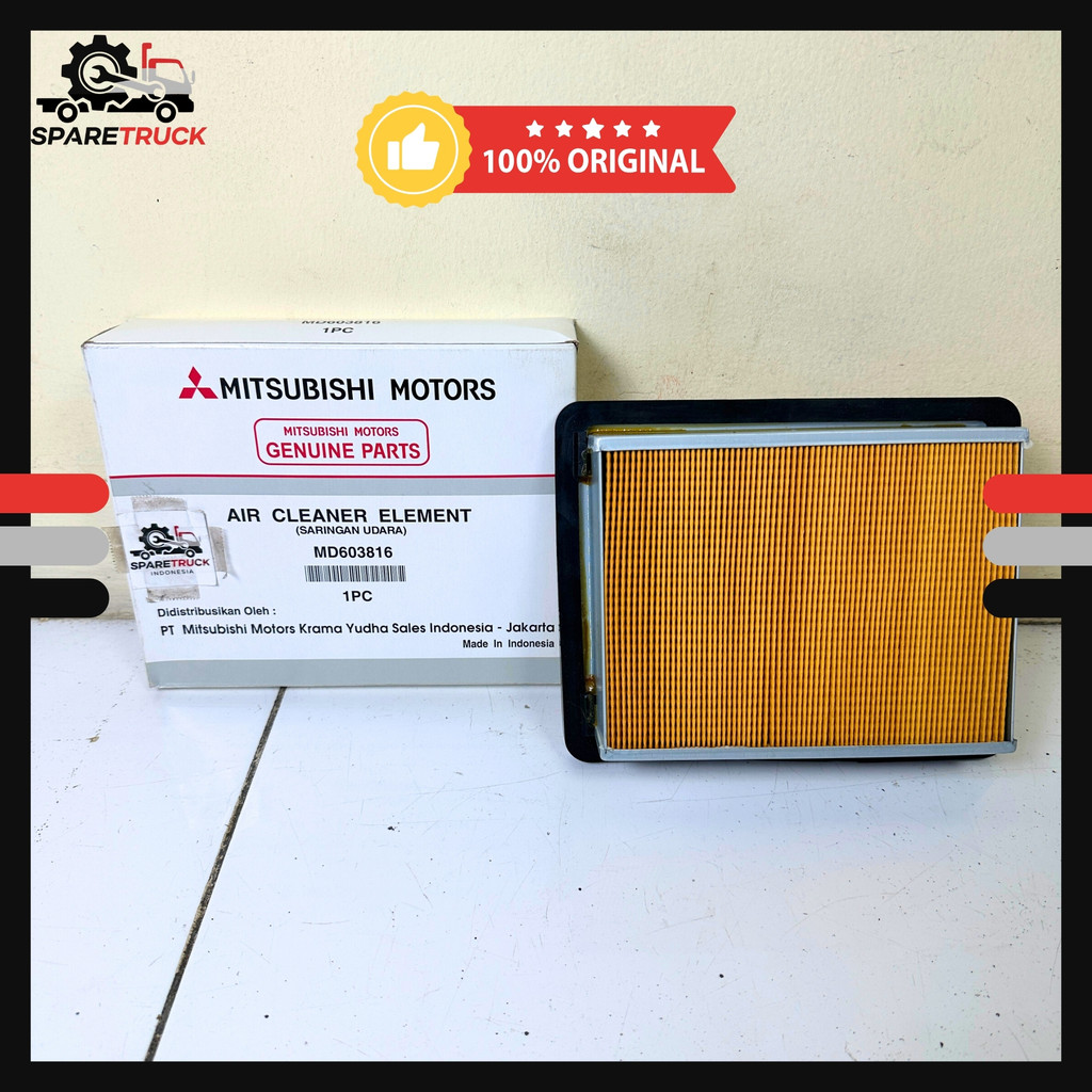Filter Udara Mitsubishi MD603816 Mitsubishi Colt T120SS, Mitsubishi Jetstar New Original Genuine Spa