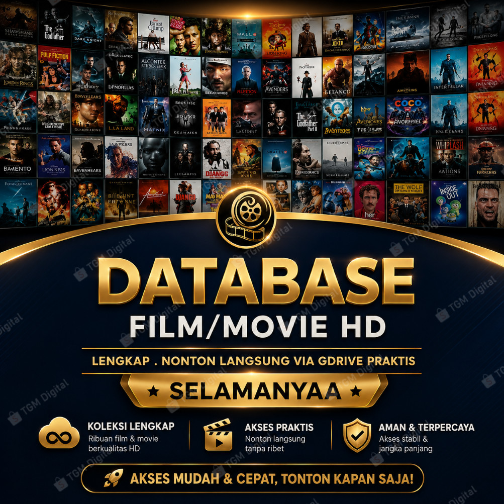 17TB++ & JUTAAN Database FILEM Shared Drive, West-Series, Anime-Batch, Drakor, Lokal Sepuasnya