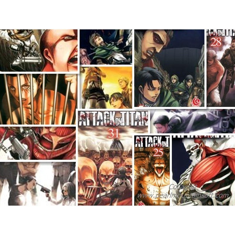 Komik Seri Attack on Titan Karya Hajime Isayama Koleksi Lengkap Berbagai Nomor