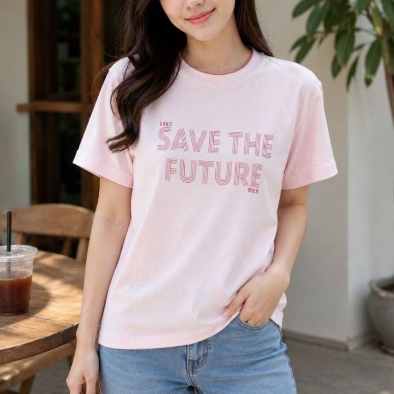 Kaos Wanita Remix Jeans