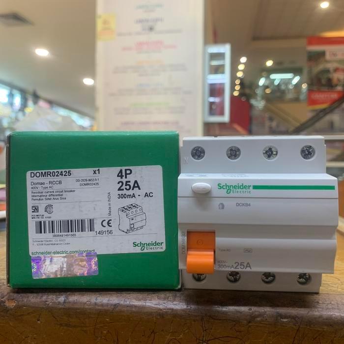 elcb domae schneider 25a 30ma 300ma original - 30ma