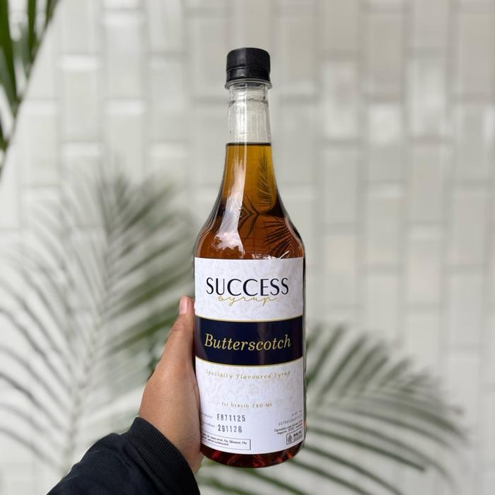 PROMO  (Khusus Jawa) Sirup Succes Plastik 780 ML Sirup es teh kopi - Butterscotch