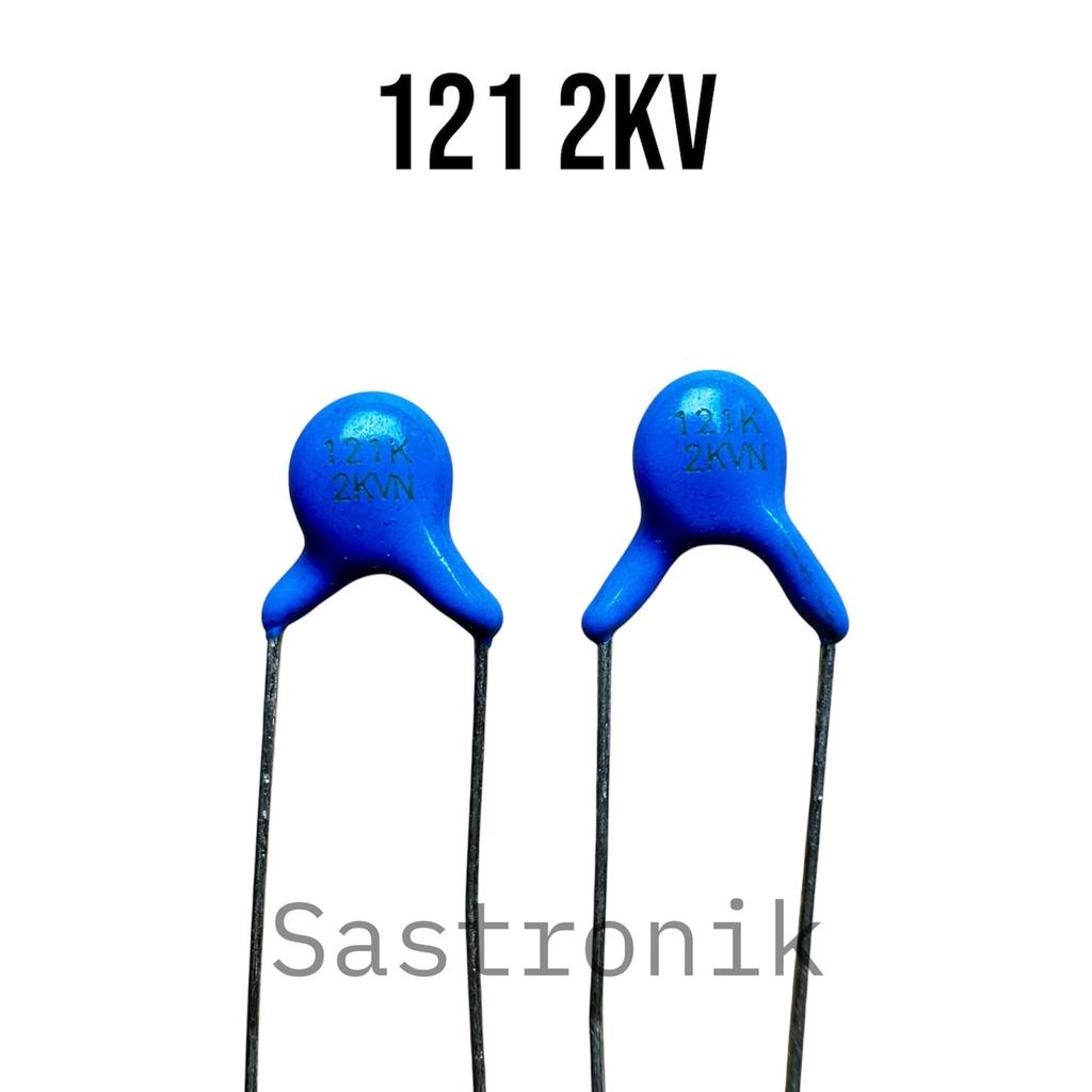 kapasitor 121 2kv 120pf ready