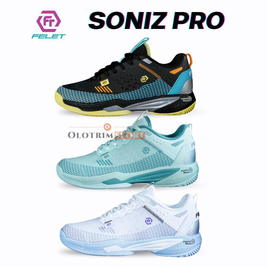 Sepatu Badminton FELET SONIZ PRO 100% ORIGINAL FELET