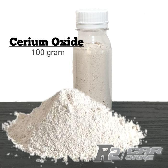 READY- Cerium Oxide /Glass Polishing /Cerium Oxide Ce02 100 Gram - Putih