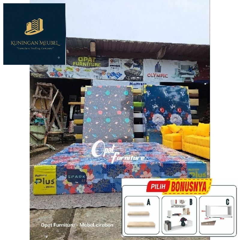 PROMO Kasur Busa Mplus Inoac / Busa Inoac Ori Garansi Resmi 5 Tahun Termurah Terlaris Cirebon Kuning