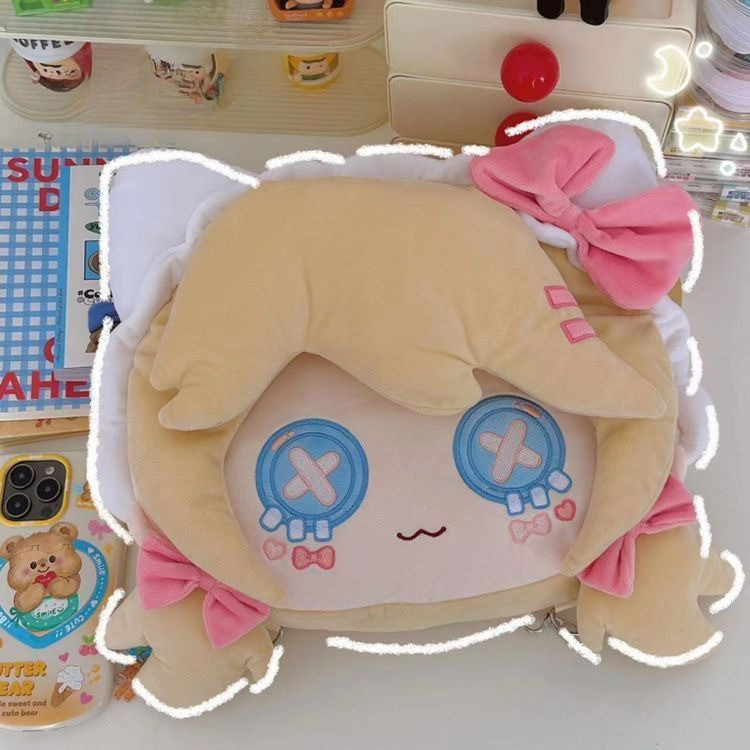 O Corner RANSEL BULU WAJAH BESAR KARTUN SANRIO DAN EMMA IDENTITY V IMUT MANIS UNTUK REMAJA WANITA GA