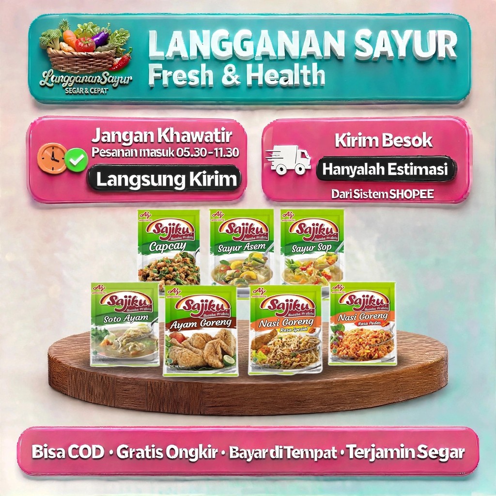 Sajiku-Racik-Mamasuka Capcay Bumbu Masak 1 Bungkus - Langganan Sayur Palembang