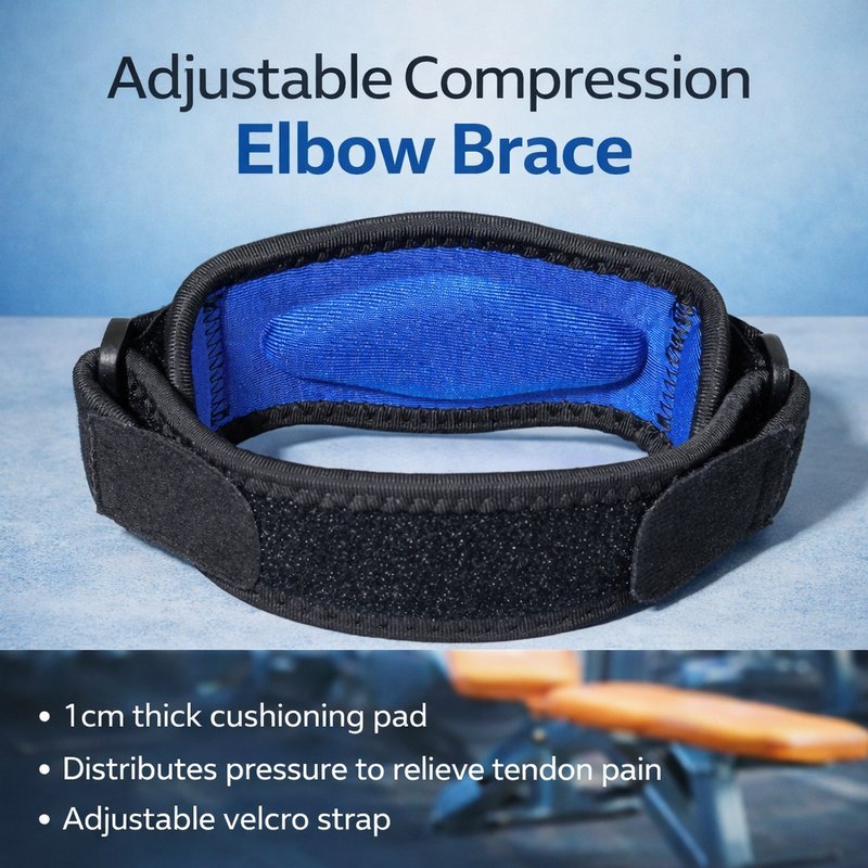 Tenis Elbow Support Tennis Elbow Brace Deker Tennis Badminton Slevee Support Wrap