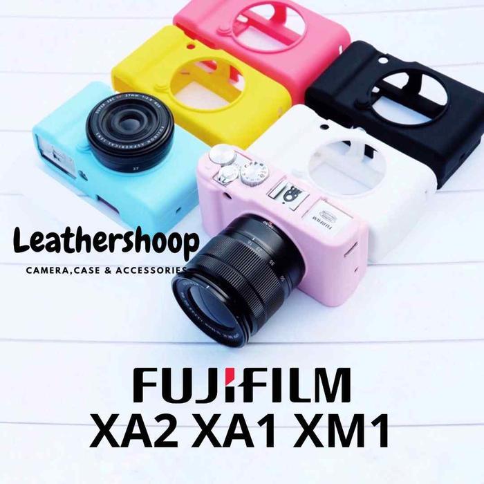 Silicone soft case Kamera Fujifilm XA2 XM1 - Hitam