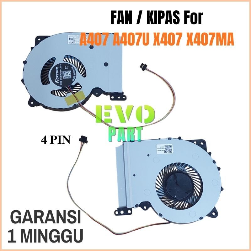 FAN Kipas Laptop Asus A407 A407M A407MA A507 X407M X507 -NEW