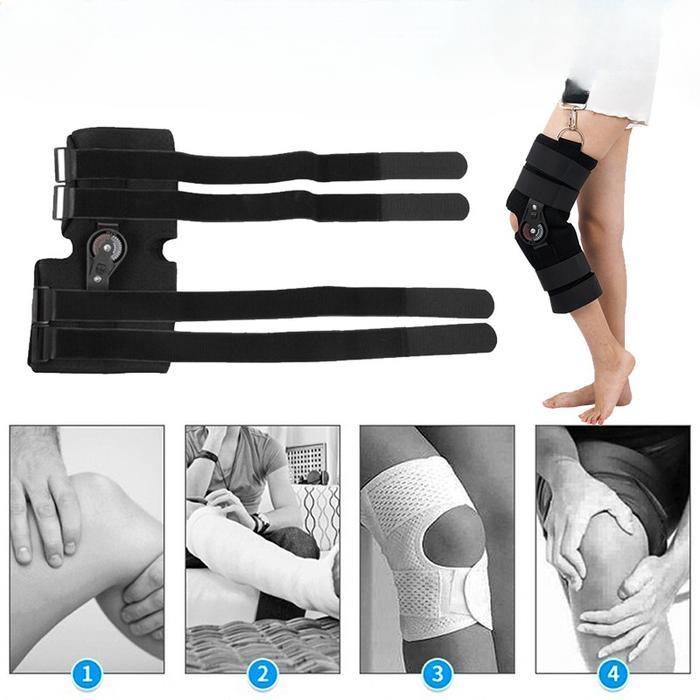 OA Knee Brace Penyangga Lutut Adjustable Support Knee Brace Velcro Unisex