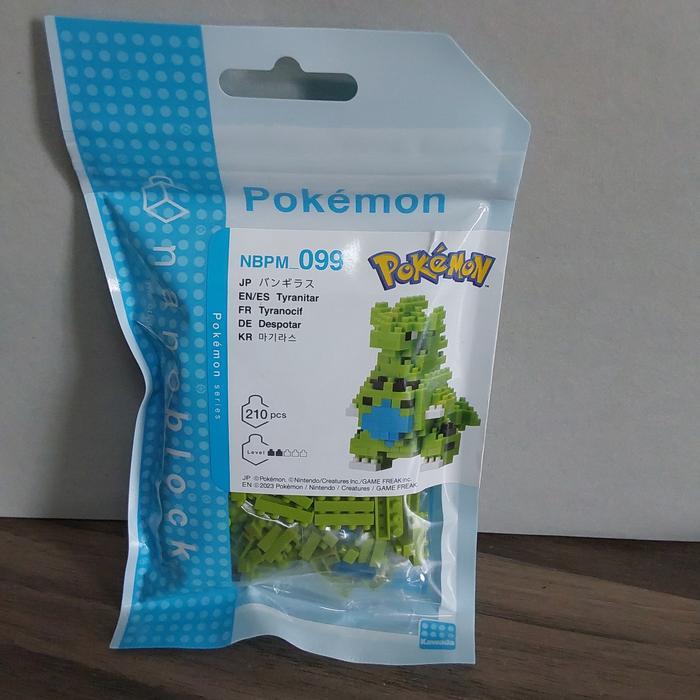 NANOBLOCK 099 POKEMON BANGIRAS 210PCS 22747 [ORIGINAL NANOBLOCK]