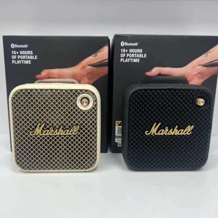 Marshall Willen Speaker Wireless Portable Bluetooth - Hitam