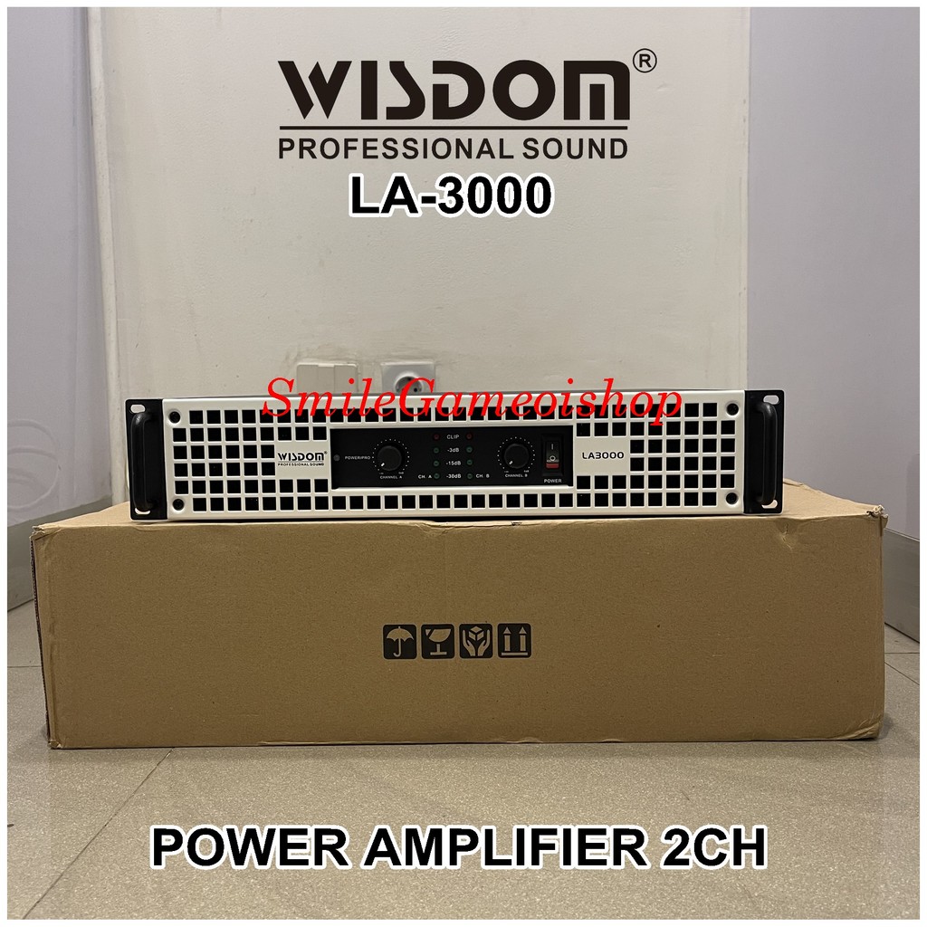Power Amplyfier Wisdom LA-3000 power wisdom LA 3000