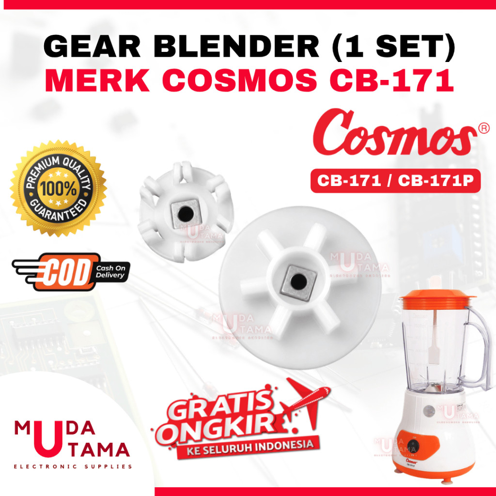 Karet Gear Blender COSMOS CB-171 CB171P CB171 P - Gear Pemutar Blender COSMOS CB-171 - Kopling Blend