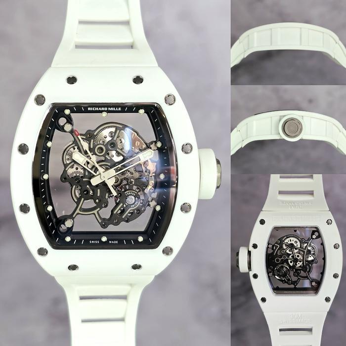 anitajayaabadi Jam tangan Automatic Swiss BBR RM 055 Bubba Watson Sapphire fullset - White