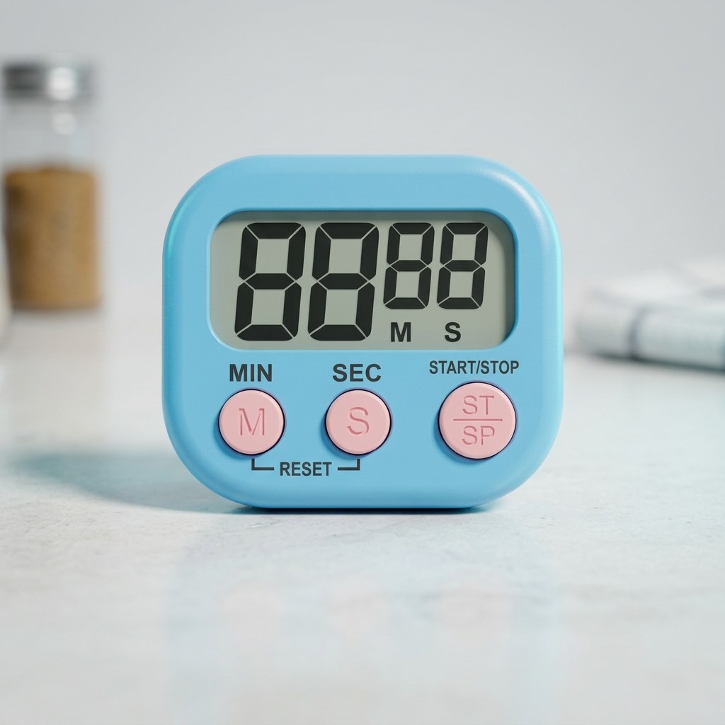 Timer Dapur Digital TaffHOME Mengingatkan Waktu Masak Baking Kue Stopwatch Magnet - Jam Alarm Masak 