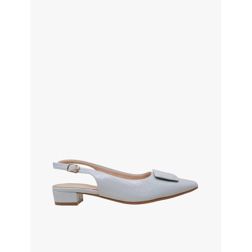 Payless Nine West Womens Azzura Slingback Flat Shoes - Blue_15