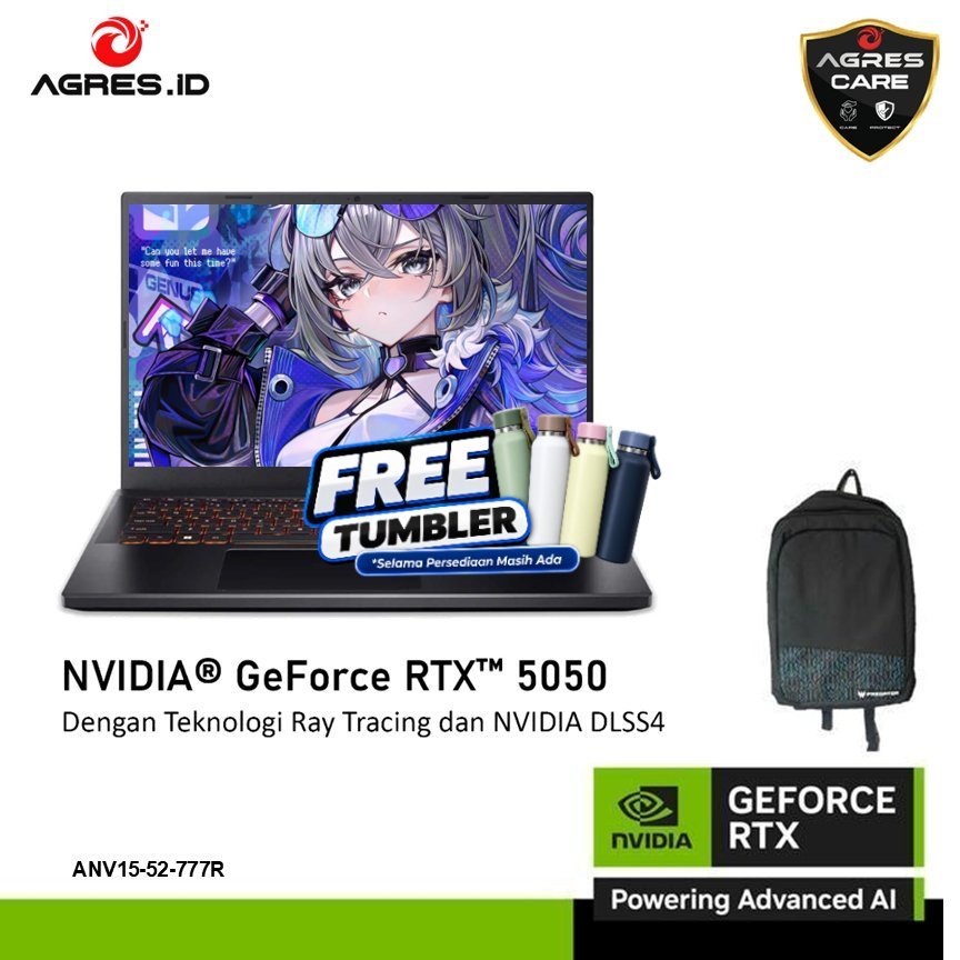 ACER NITRO V 15 I7 13620H RTX5050 8GB - RAM 16GB 512GB W11+OHS 15.6FHD 180Hz 100SRGB -52.7783