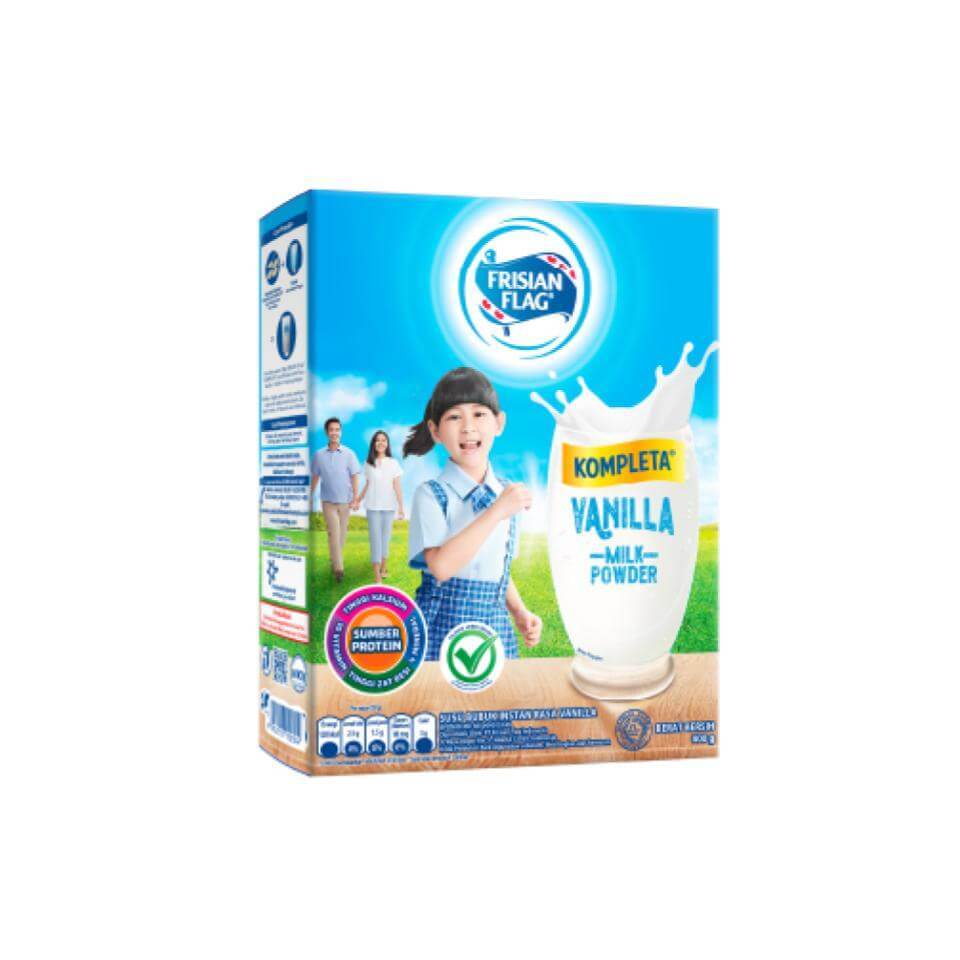 Frisian Flag Susu Kompleta Rasa Vanilla 400 gr