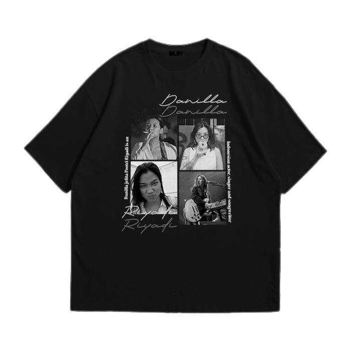 (COD) Essentiantique kaos pria wanita gambar Danilla Riyadi premium combed 24s - kaos danilla - 170 