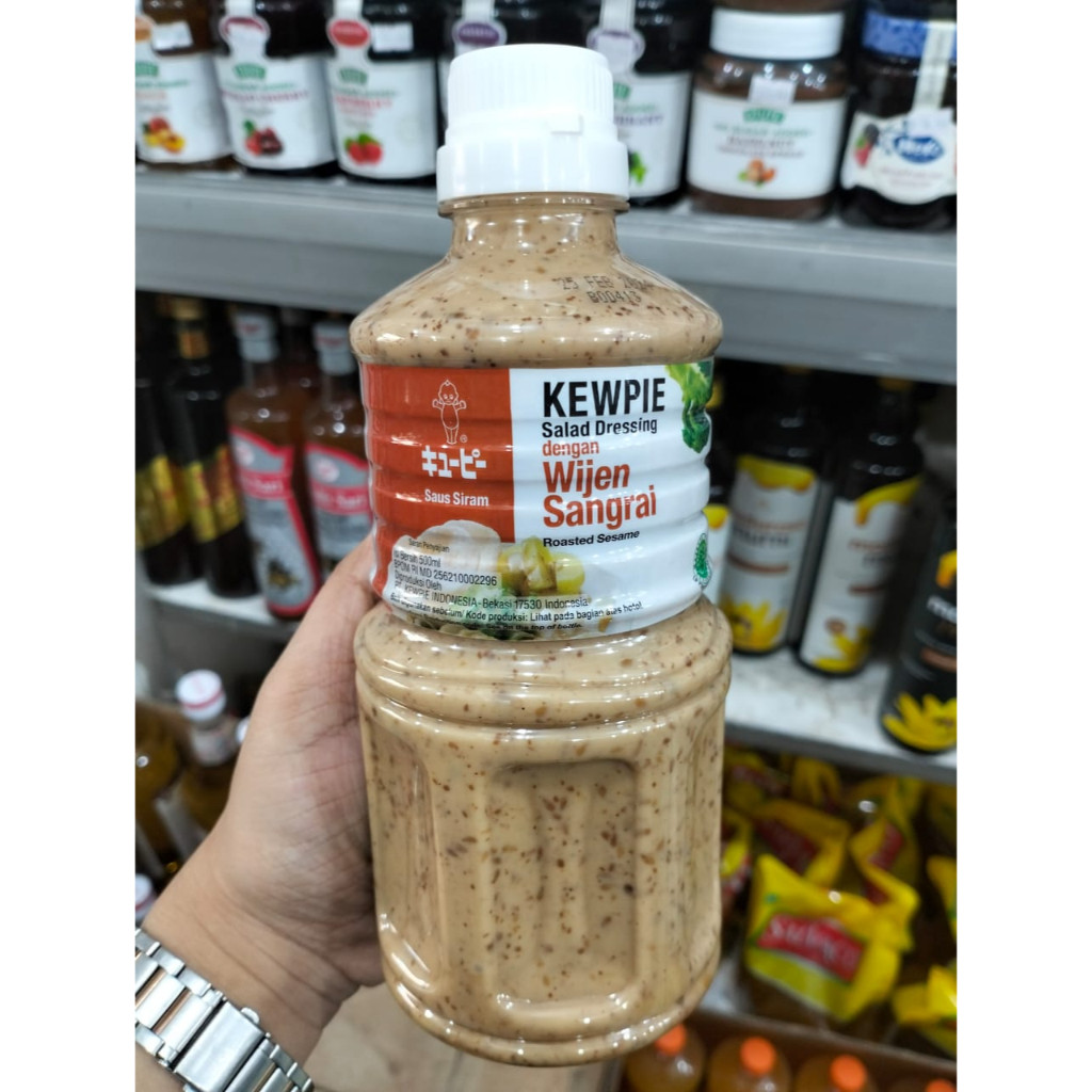 Kewpie Salad Dressing Wijen Sangrai Roasted Sesame 500ml Lokal