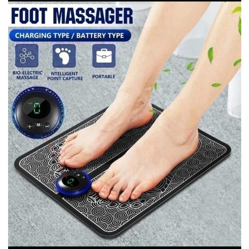 EMS Foot alat pijat getar/terapi pijat getar
