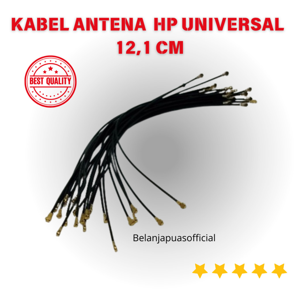 Kabel Cable Antena penguat sinyal signal wifi HP Universal android 12,1cm